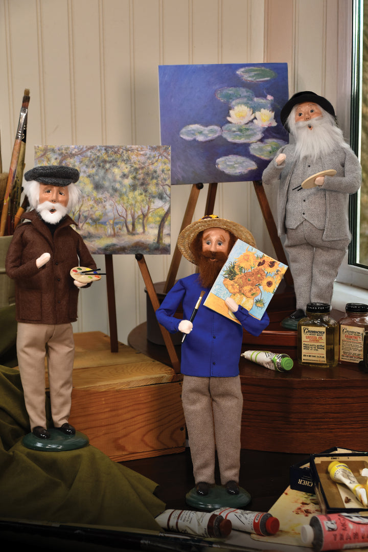 Claude Monet w/ Easel