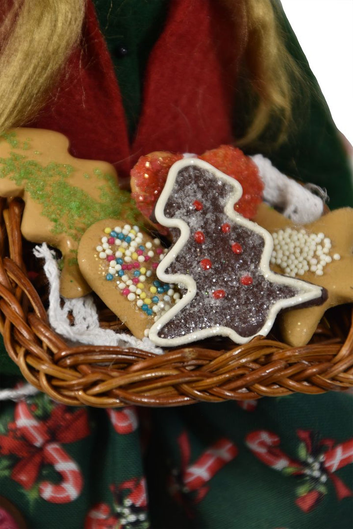 Woman Selling Cookies