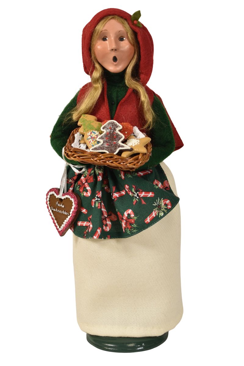 Woman Selling Cookies
