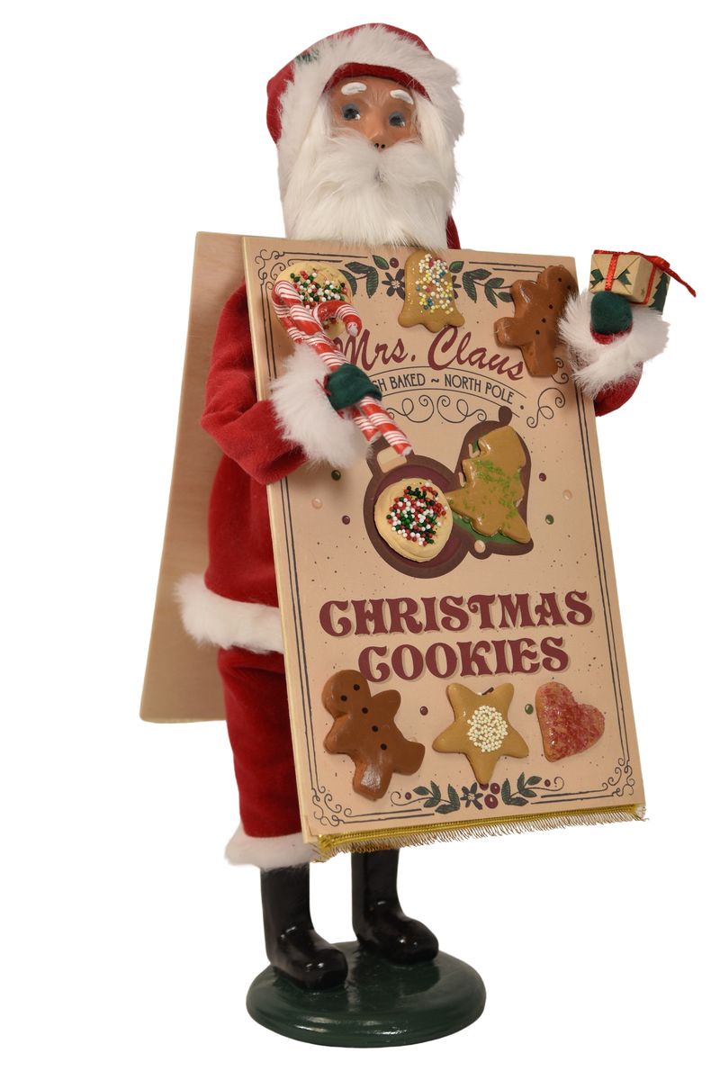 Santa w/ Cookie Sandwich Board