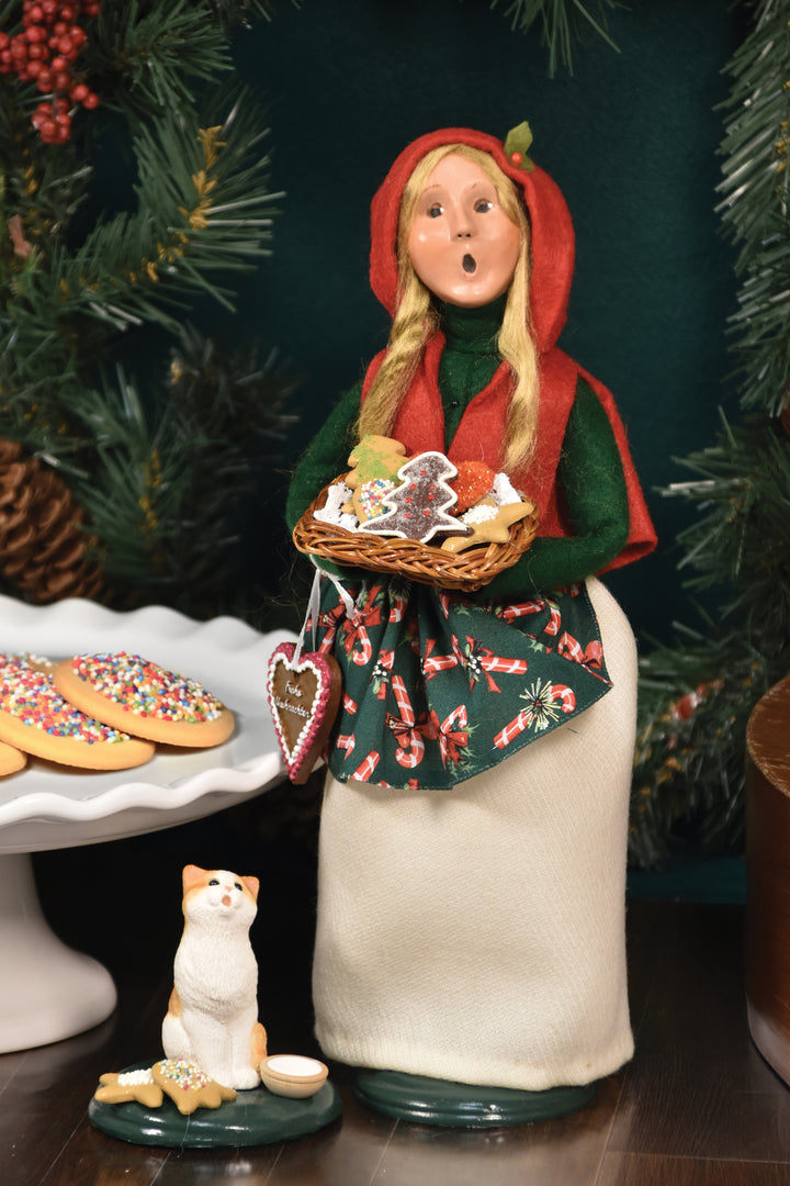 Woman Selling Cookies