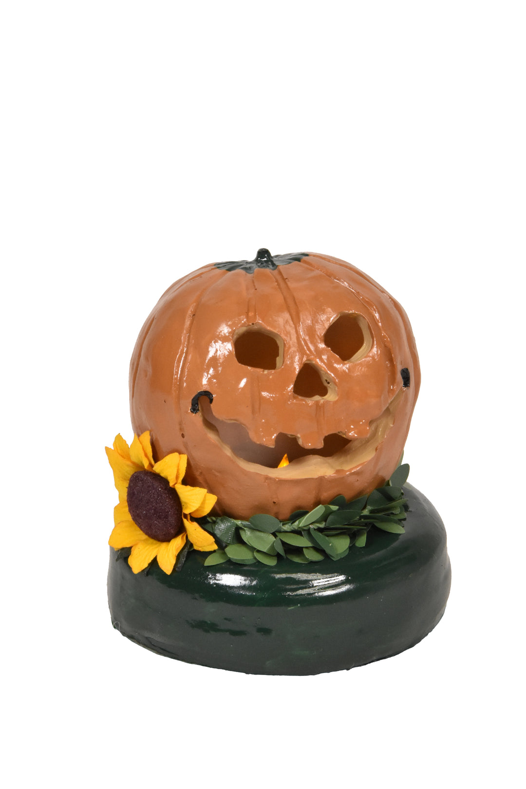 Lighted Pumpkin Round