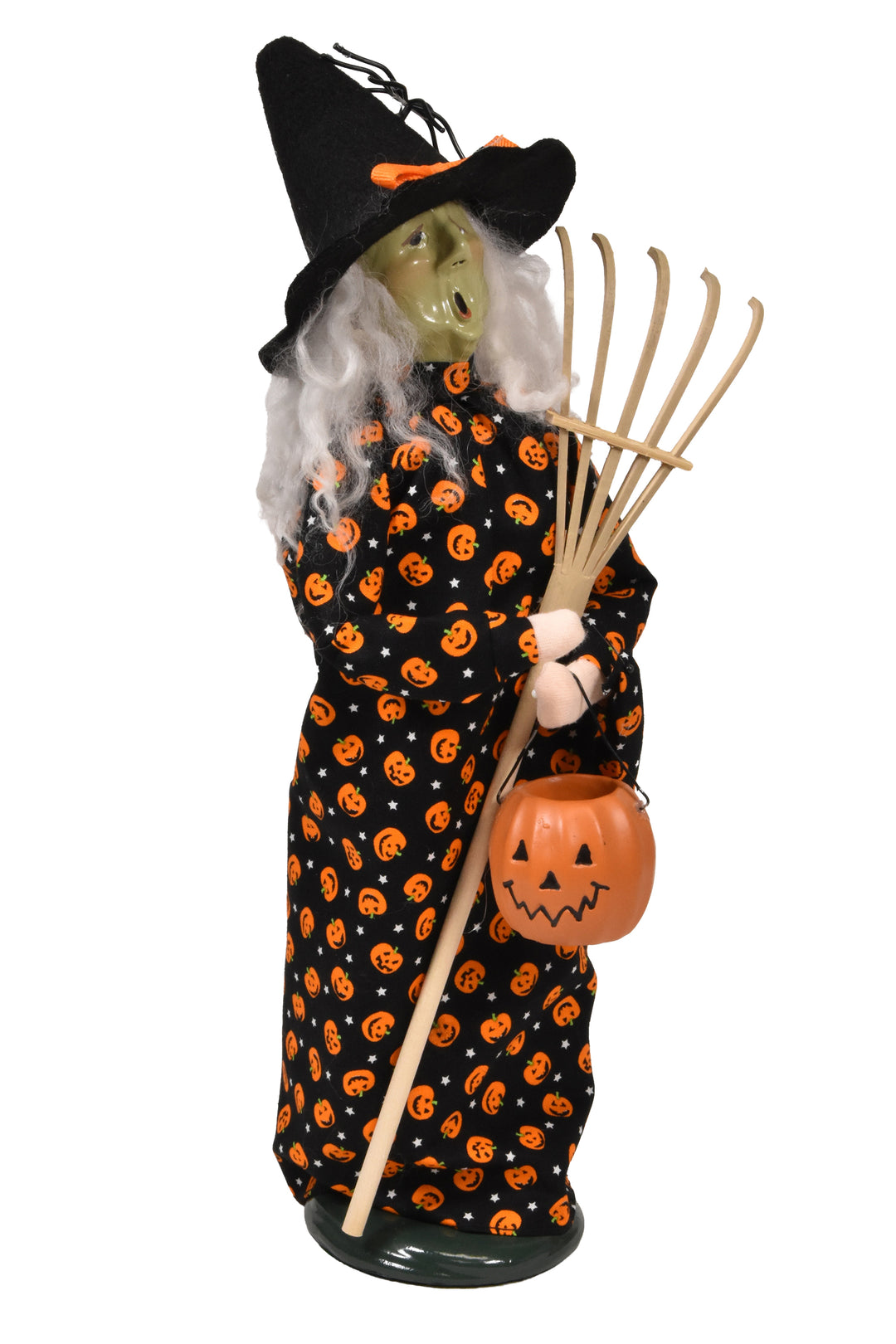 Jack O' Lantern Witch - One Of A Kind - Auction