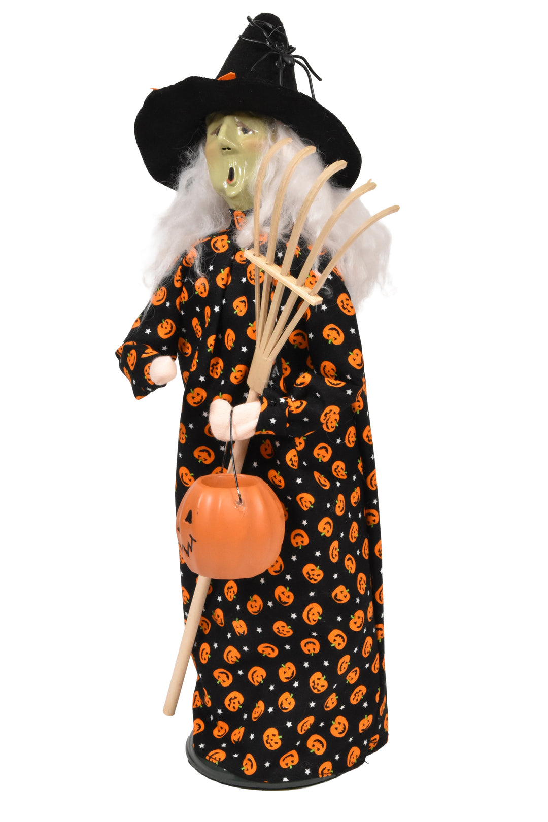 Jack O' Lantern Witch - One Of A Kind - Auction