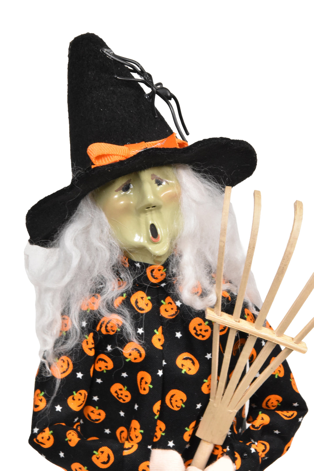 Jack O' Lantern Witch - One Of A Kind - Auction