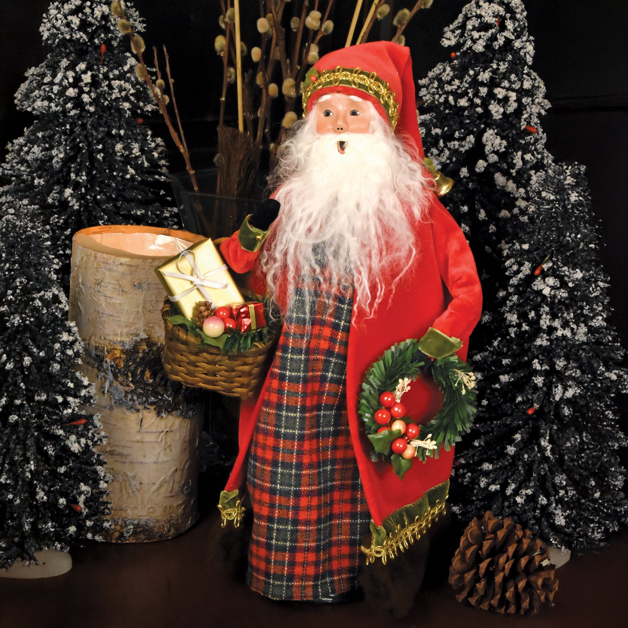 超希少　Byers' Coice アメリカ　お菓子の家　クリスマス　オブジェ Winter Gallery - Byers' Choice Caroler Display Gallery – Byers