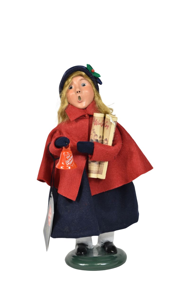 Salvation Army Girl with Bell