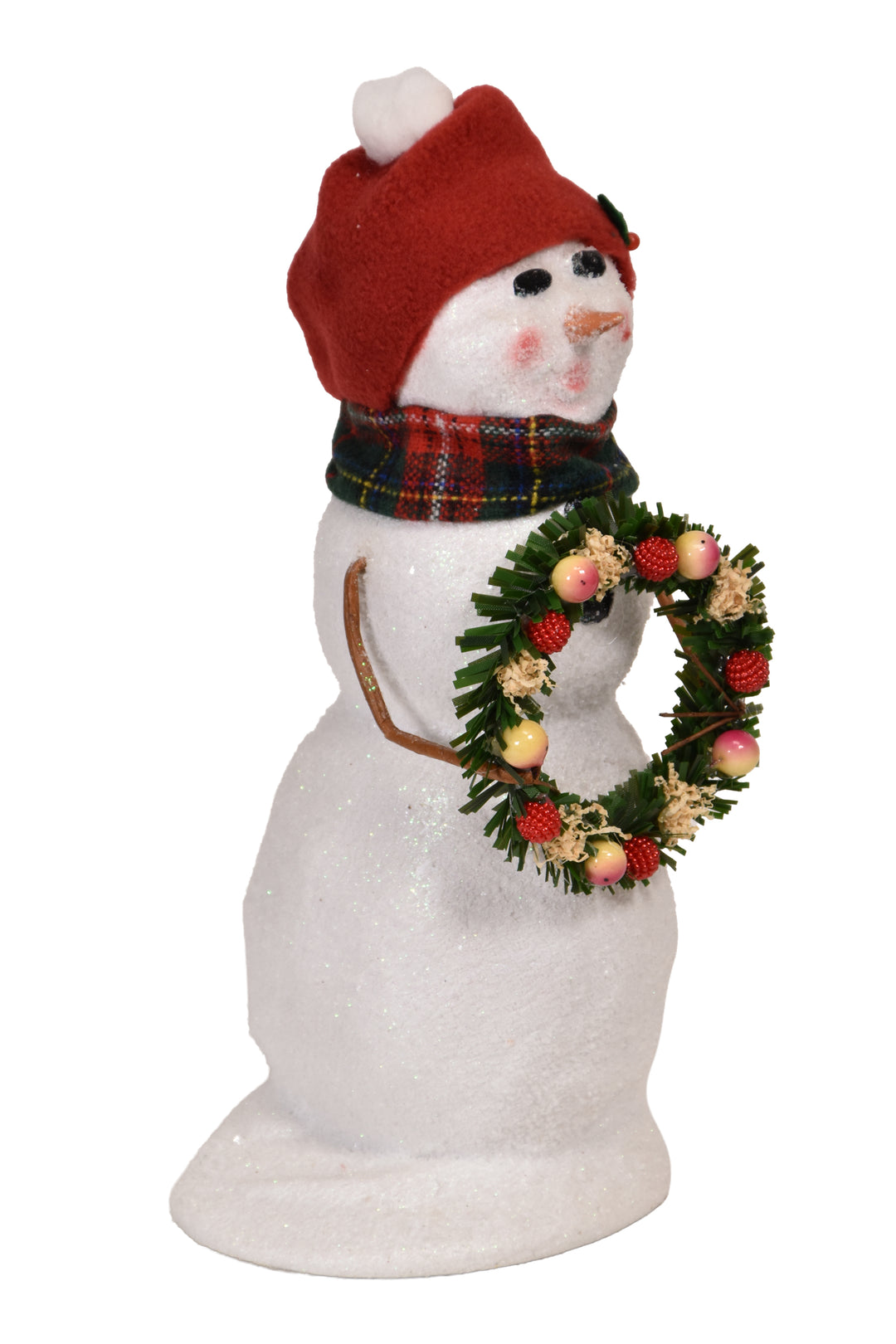 Snowman with Wreath