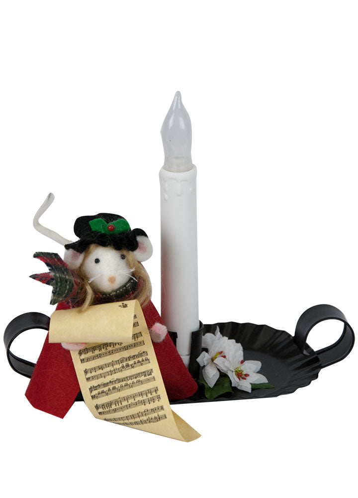 2018  Dickensian Girl Mouse with Candle