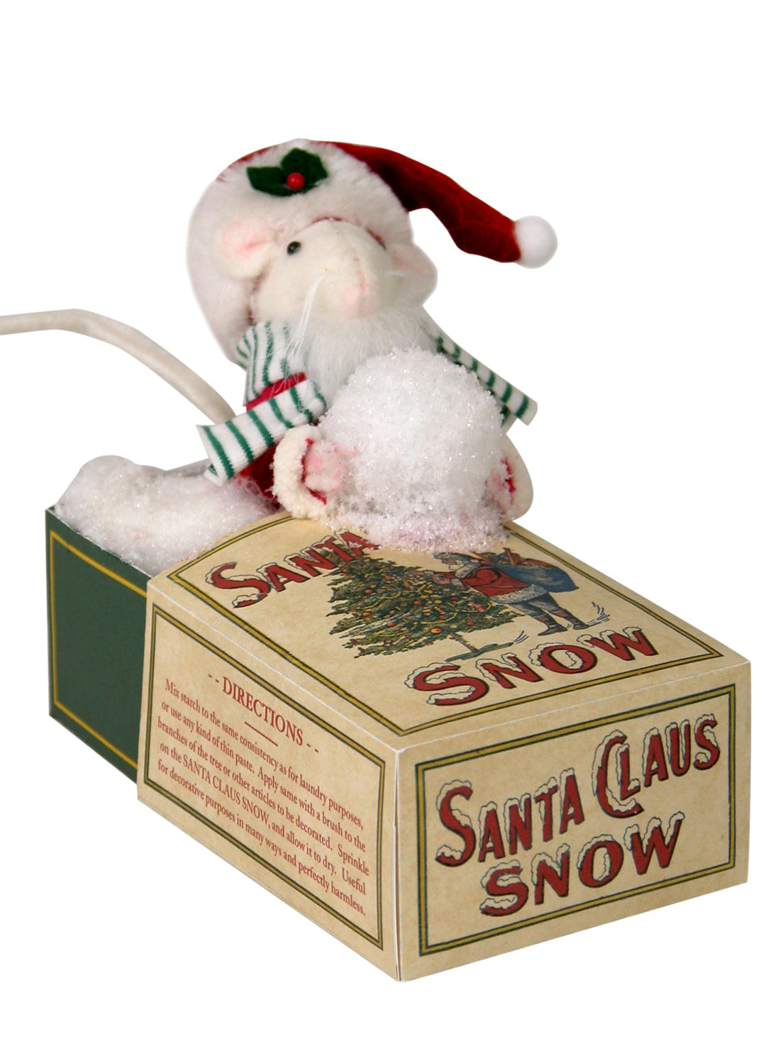 2018  Mouse in Christmas Snow Box