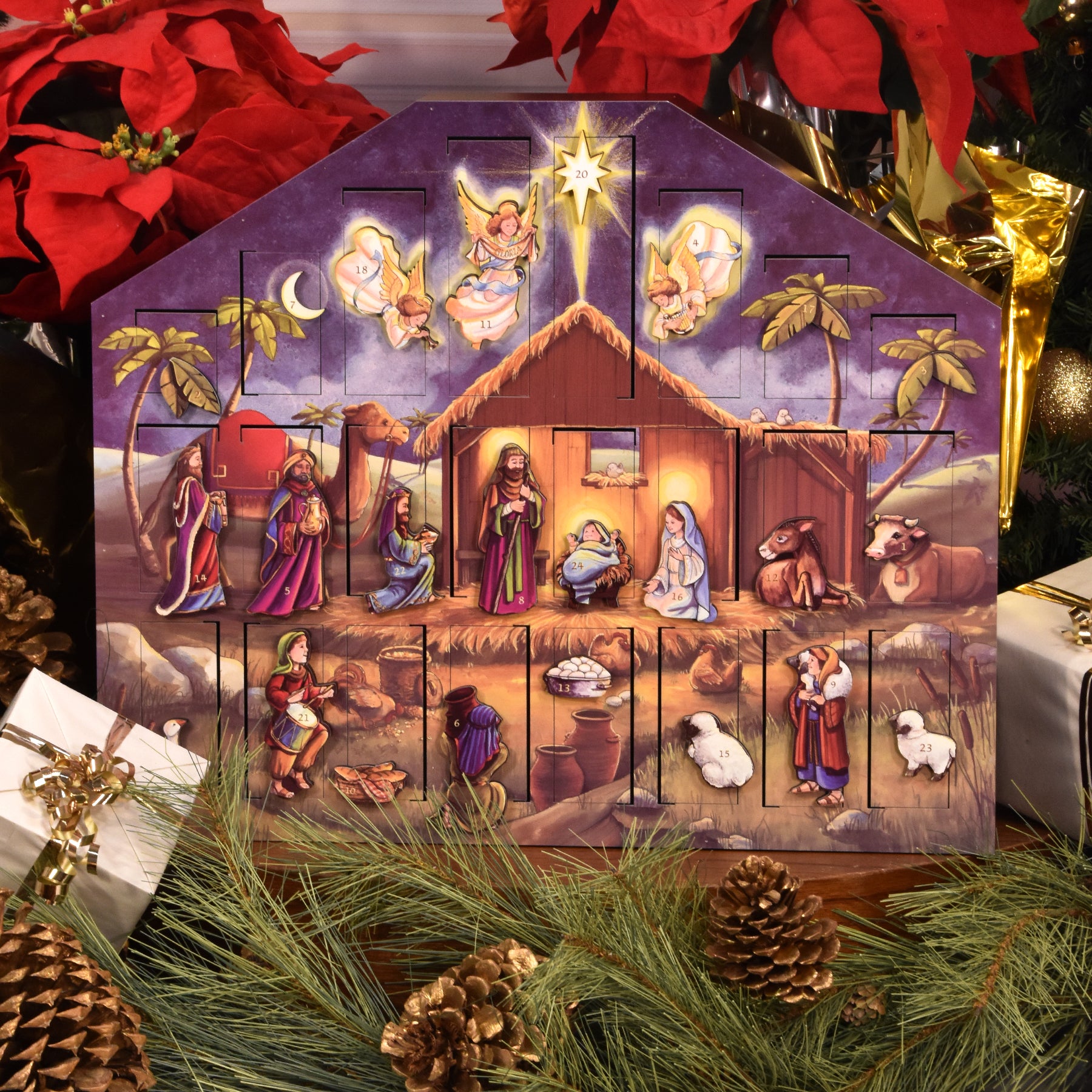 Nativity - Manger Scene, Pyramids, Advent Calendars – Byers