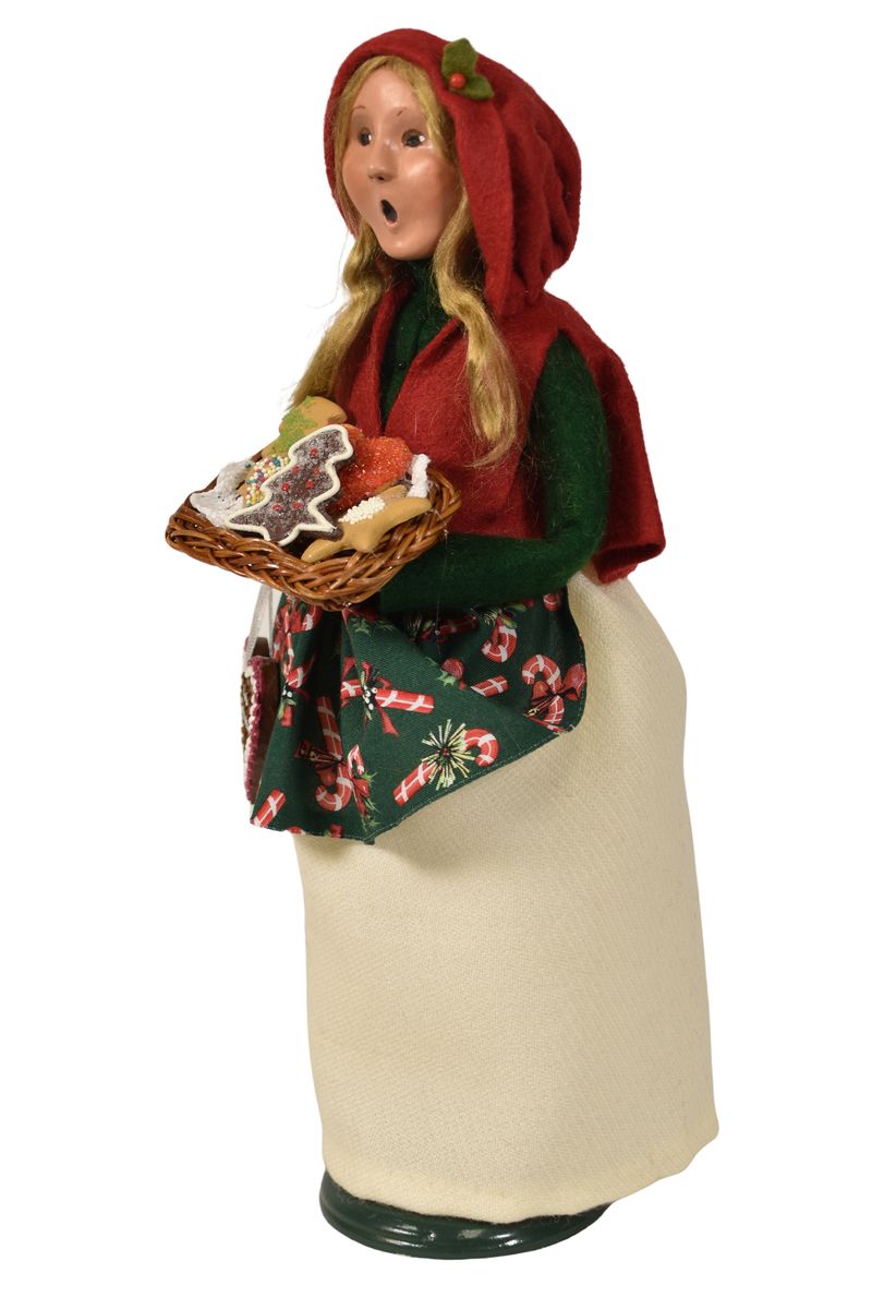 Woman Selling Cookies