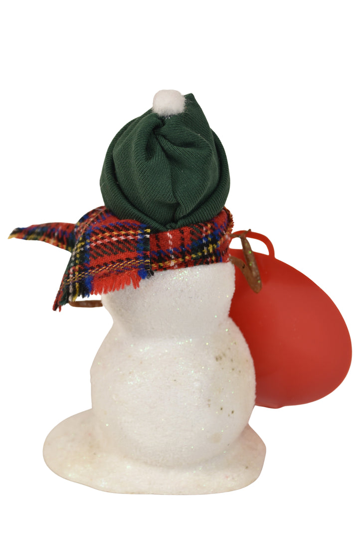 Snowman with Saucer