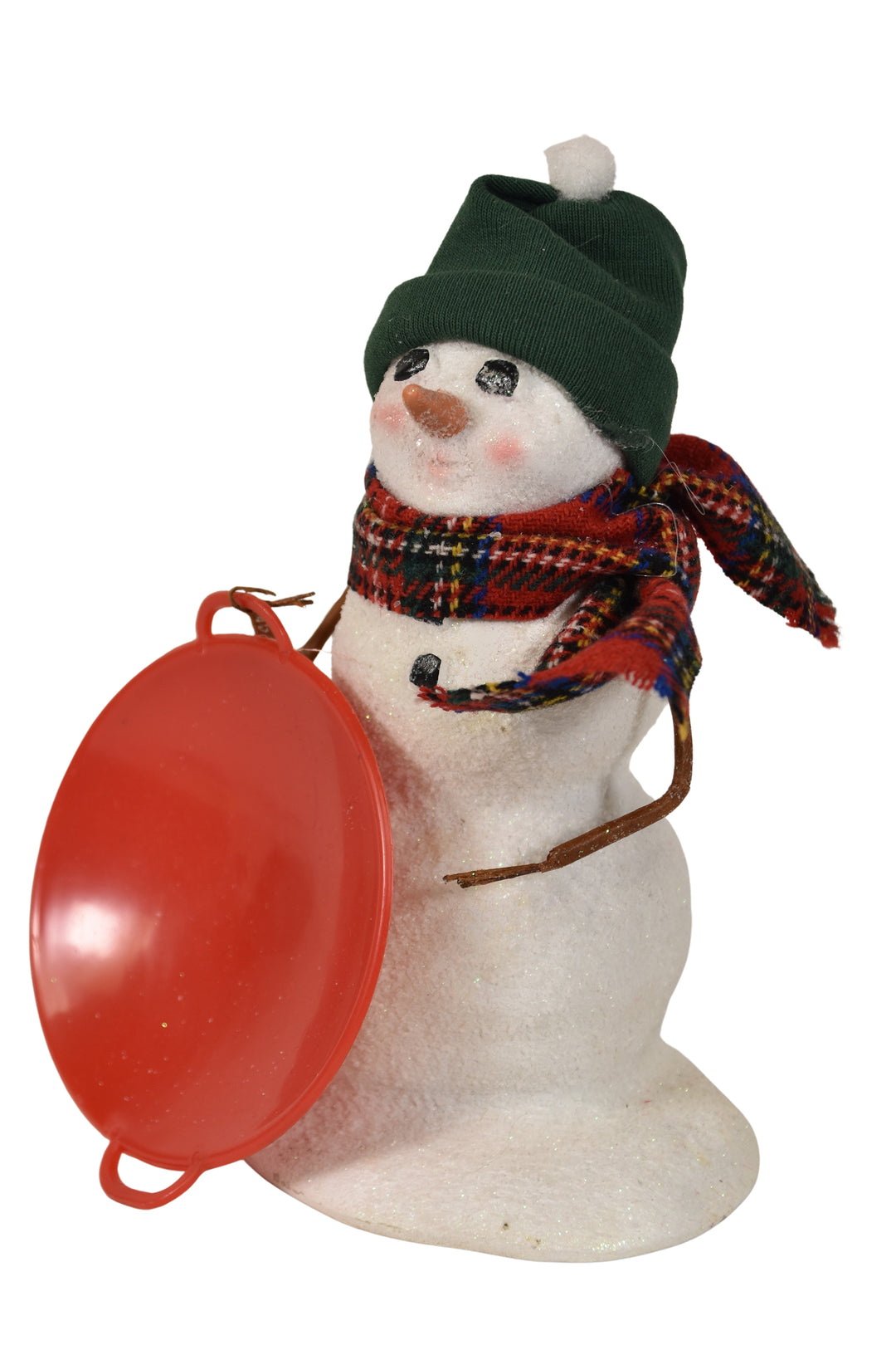 Snowman with Saucer