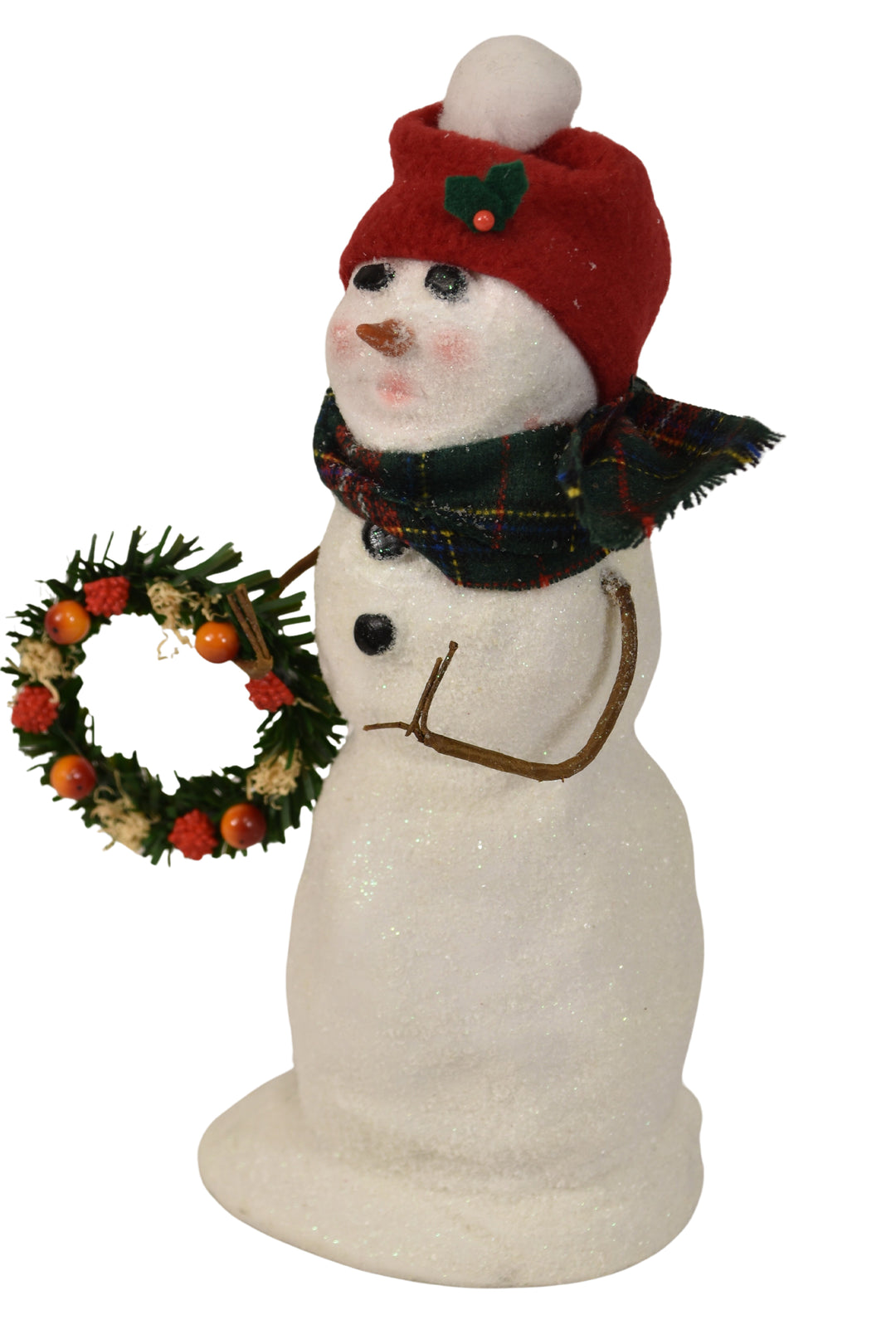 Snowman with Wreath