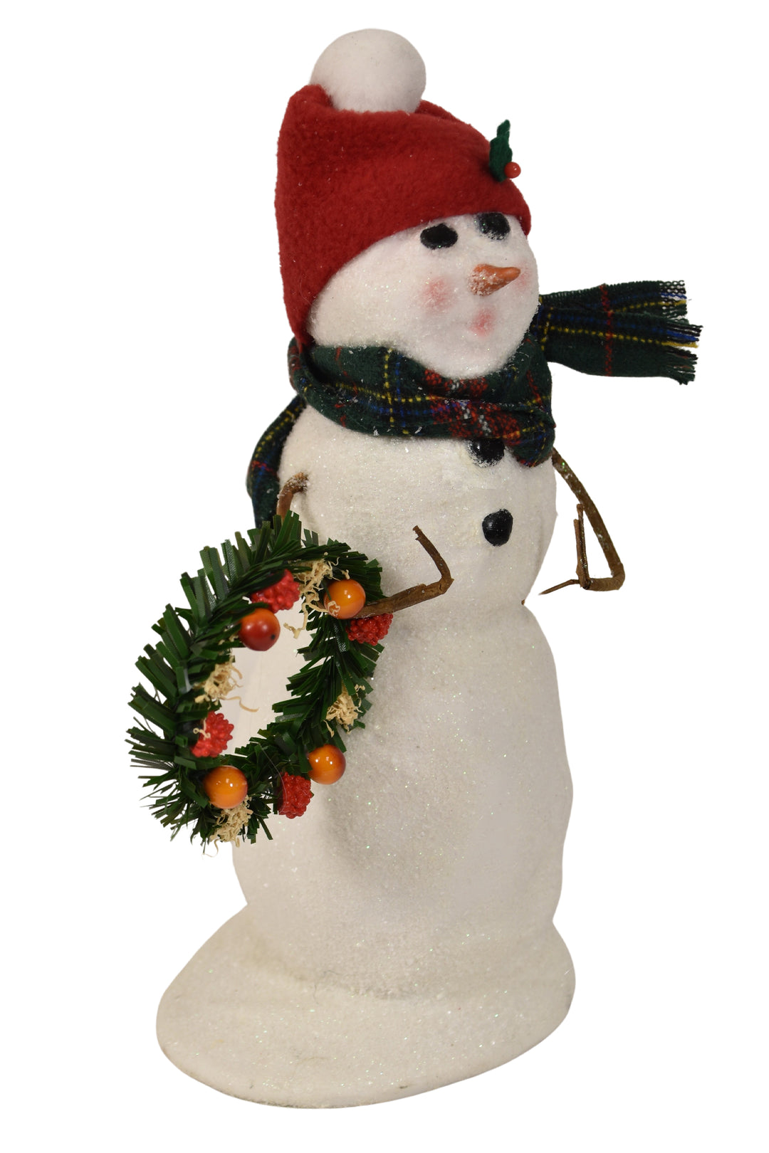 Snowman with Wreath