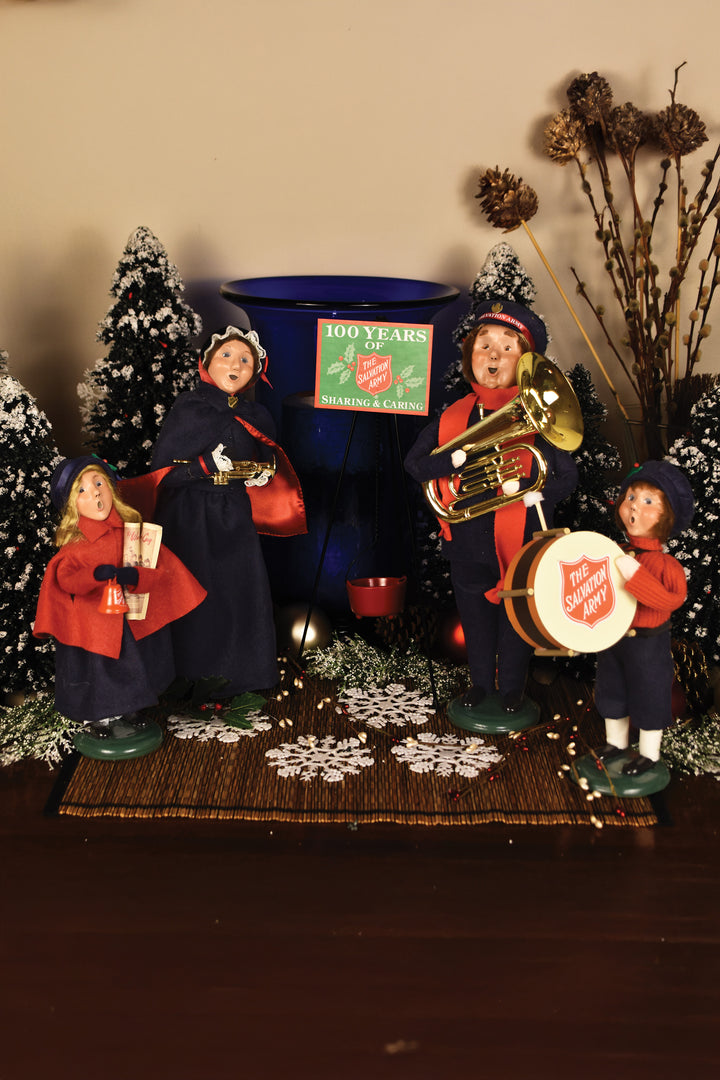 Salvation Army Girl with Bell