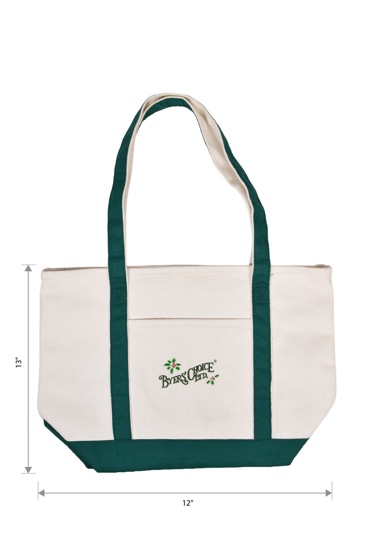 Byers Choice Canvas Tote Bag