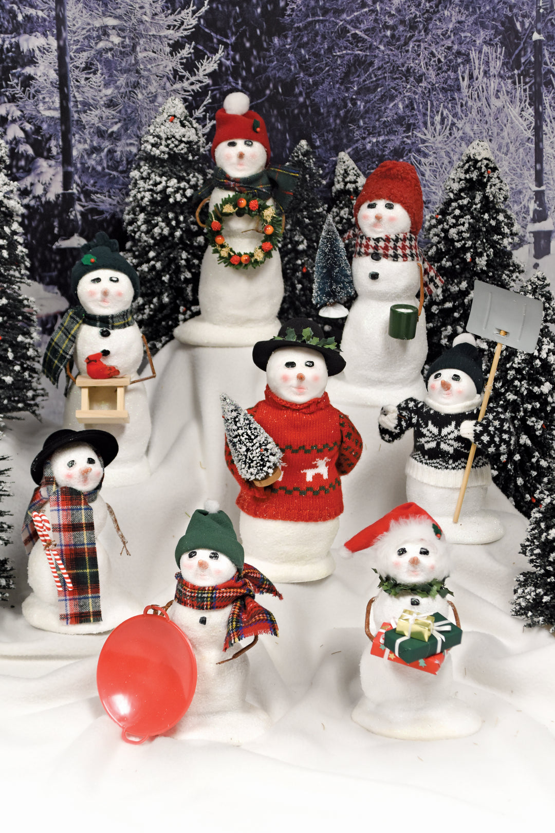 Snowman with Presents