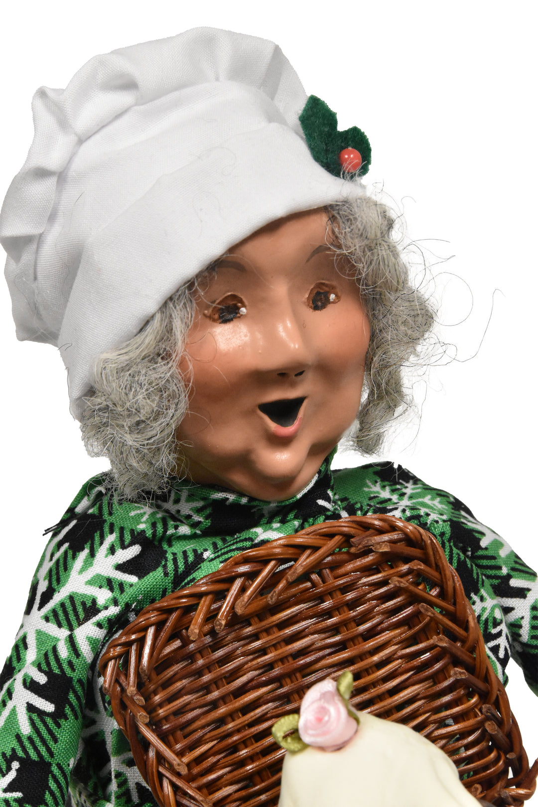 Plum Pudding Mrs Claus - One Of A Kind - Auction