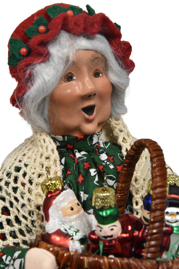 Ornament Mrs Claus - One Of A Kind - Auction