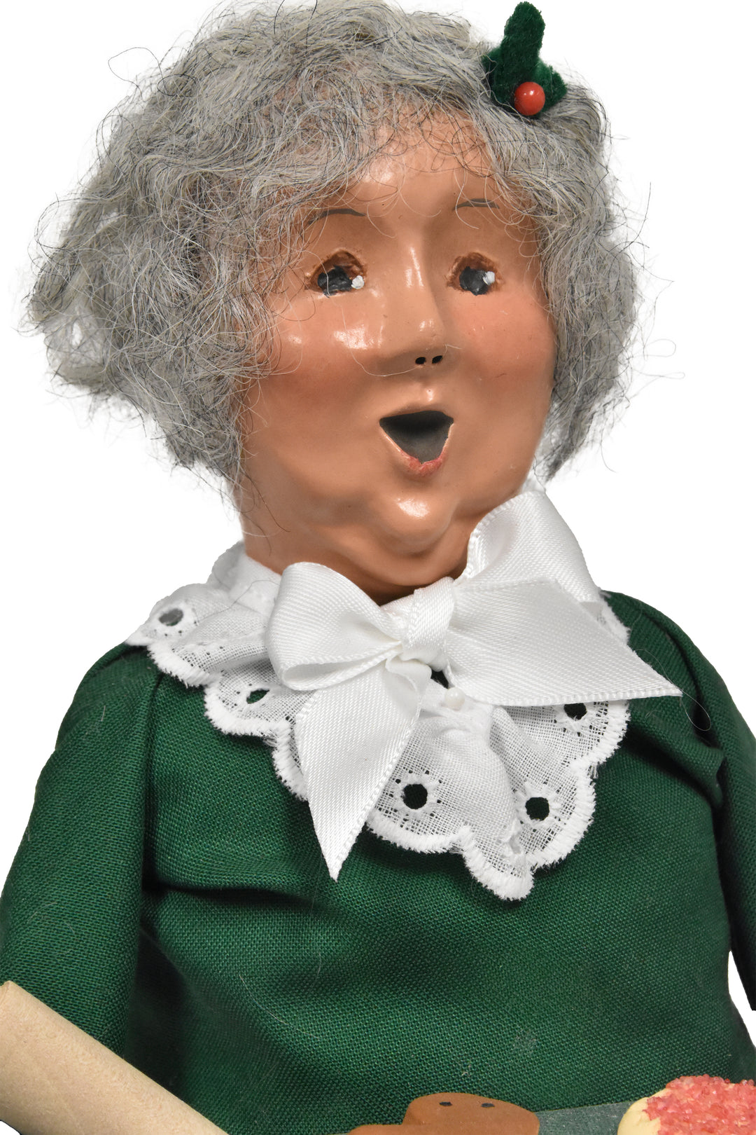 Cookie Baking Mrs Claus - One Of A Kind - Auction