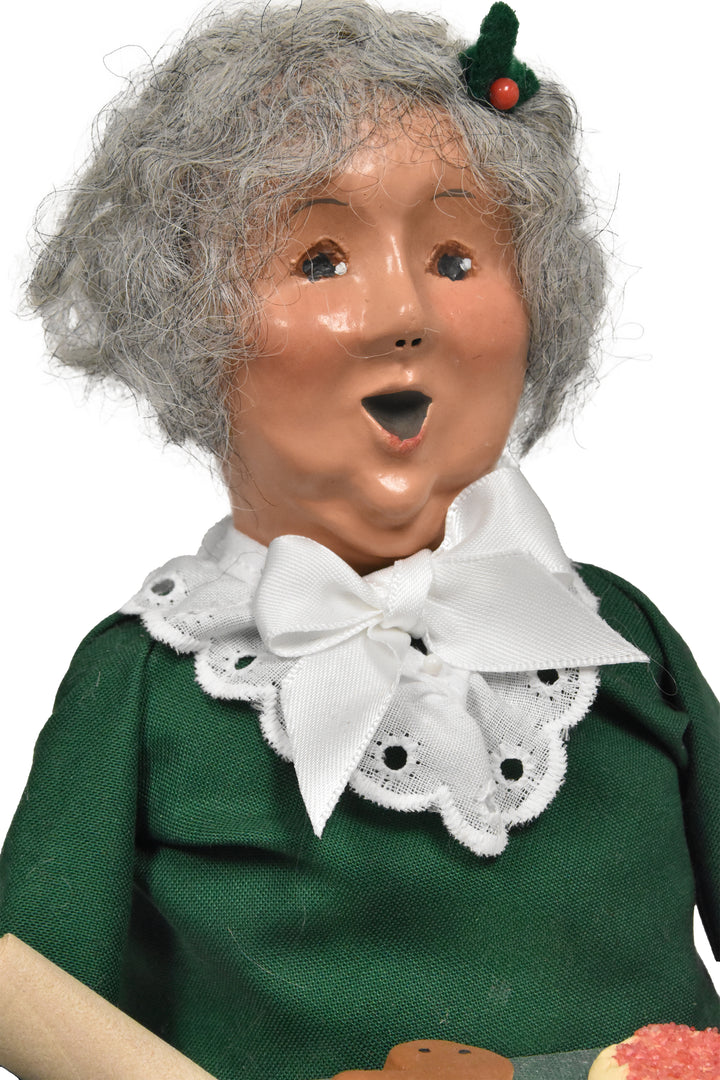 Cookie Baking Mrs Claus - One Of A Kind - Auction