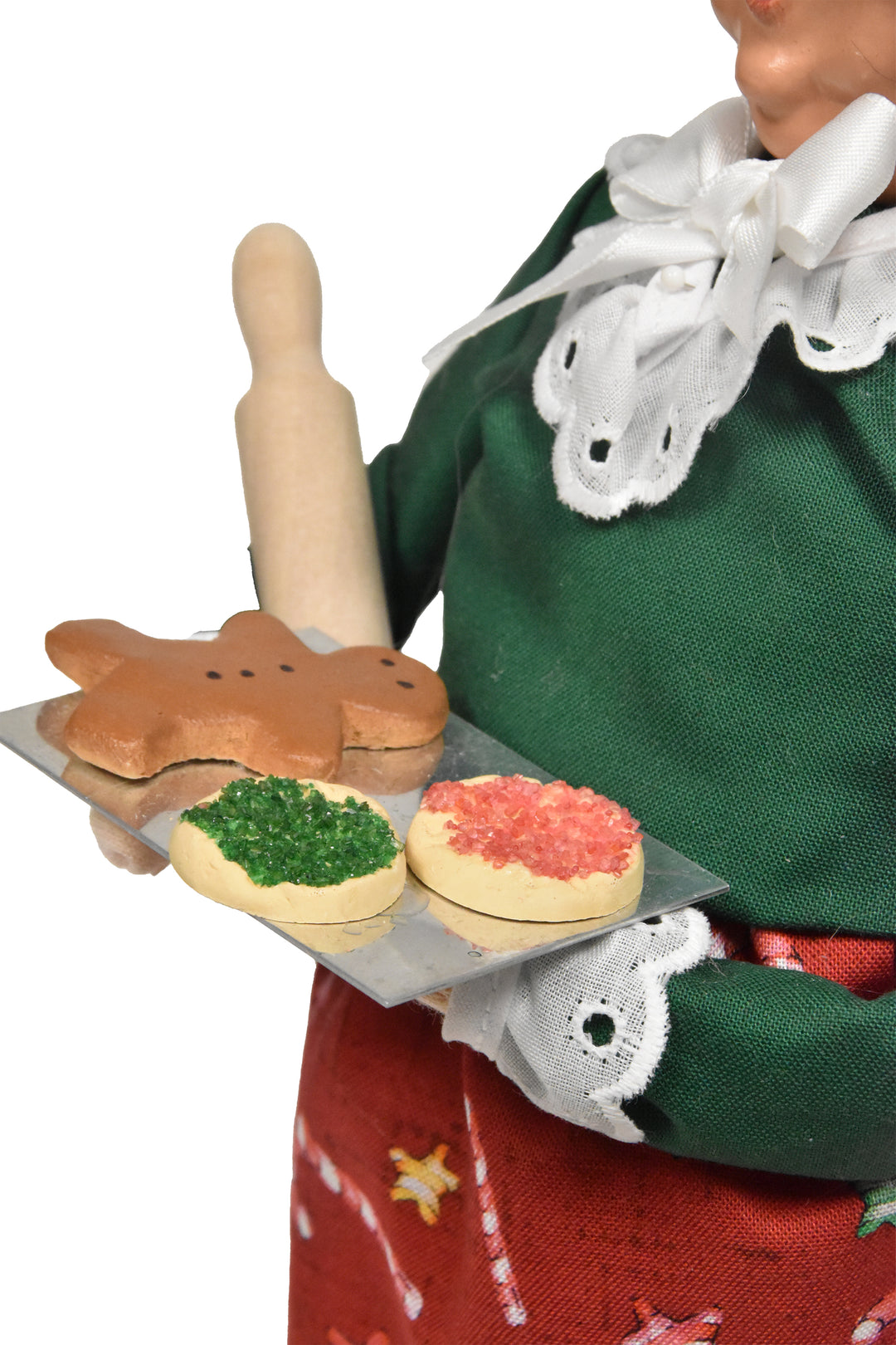 Cookie Baking Mrs Claus - One Of A Kind - Auction