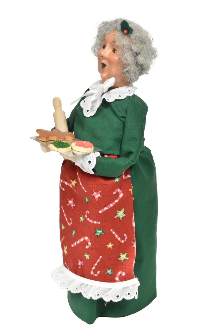 Cookie Baking Mrs Claus - One Of A Kind - Auction