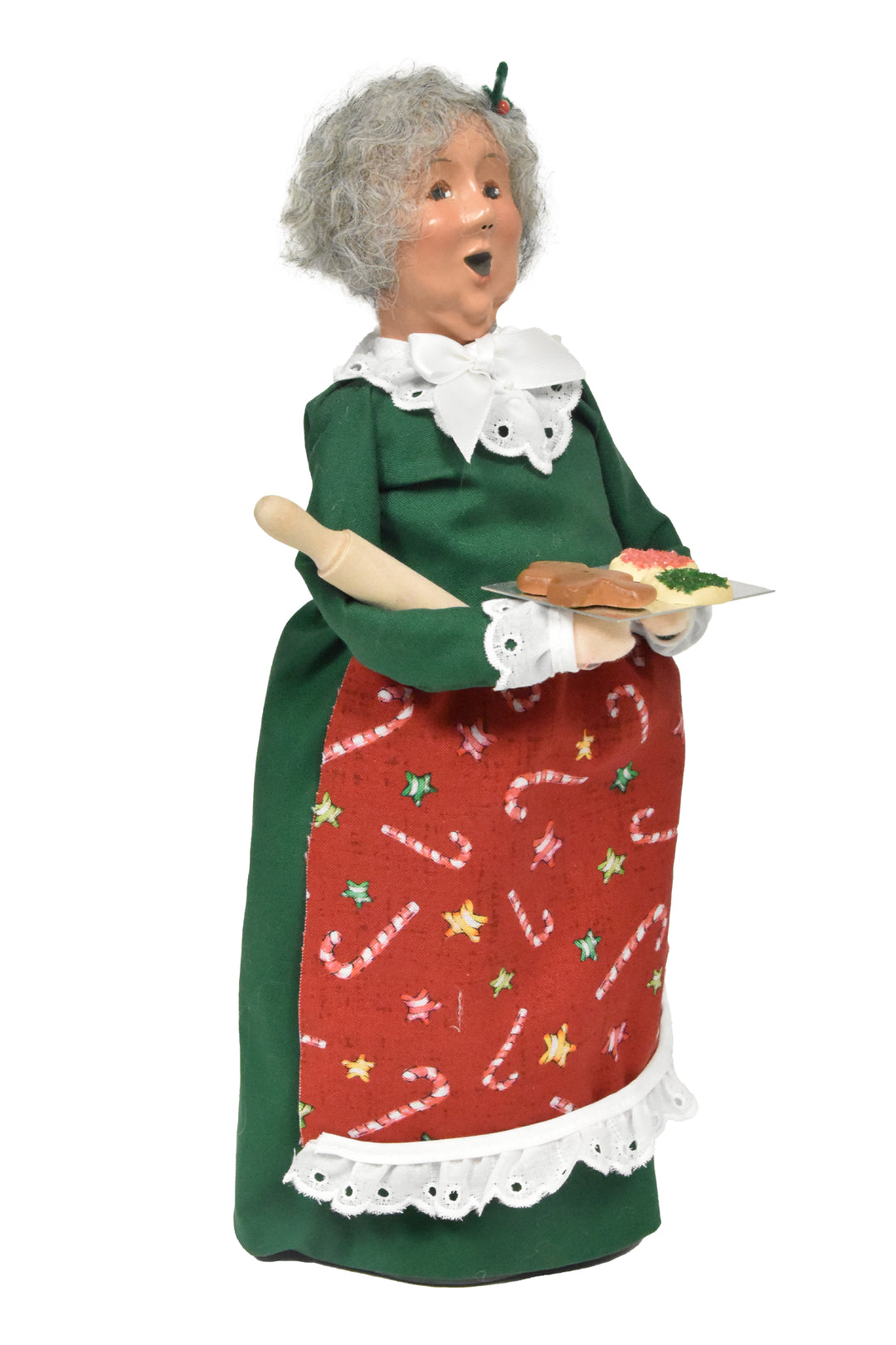 Cookie Baking Mrs Claus - One Of A Kind - Auction