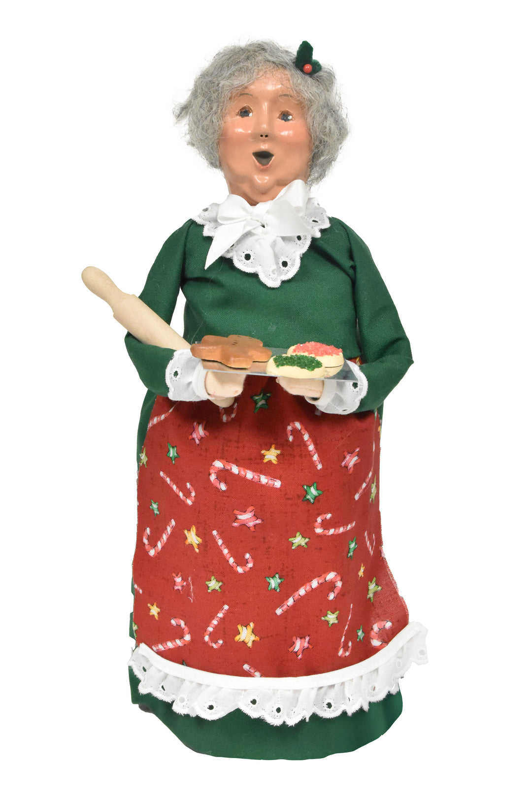 Cookie Baking Mrs Claus - One Of A Kind - Auction