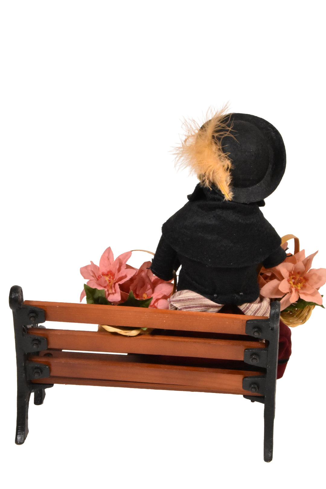 Woman with Flowers On Park Bench (2008) - Auction