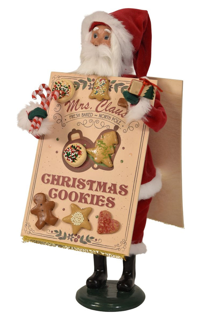 Santa w/ Cookie Sandwich Board