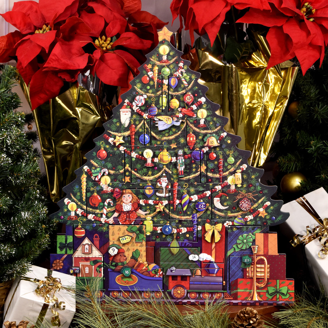 Christmas Tree Advent Calendar