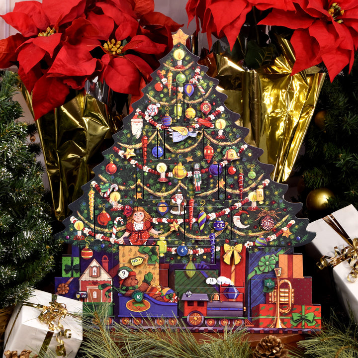 Christmas Tree Advent Calendar