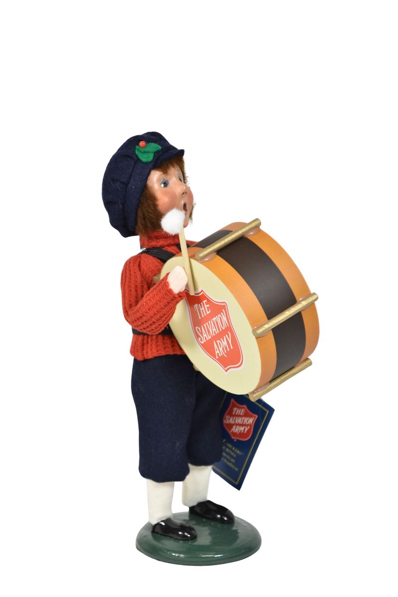 Salvation Army Boy with Drum