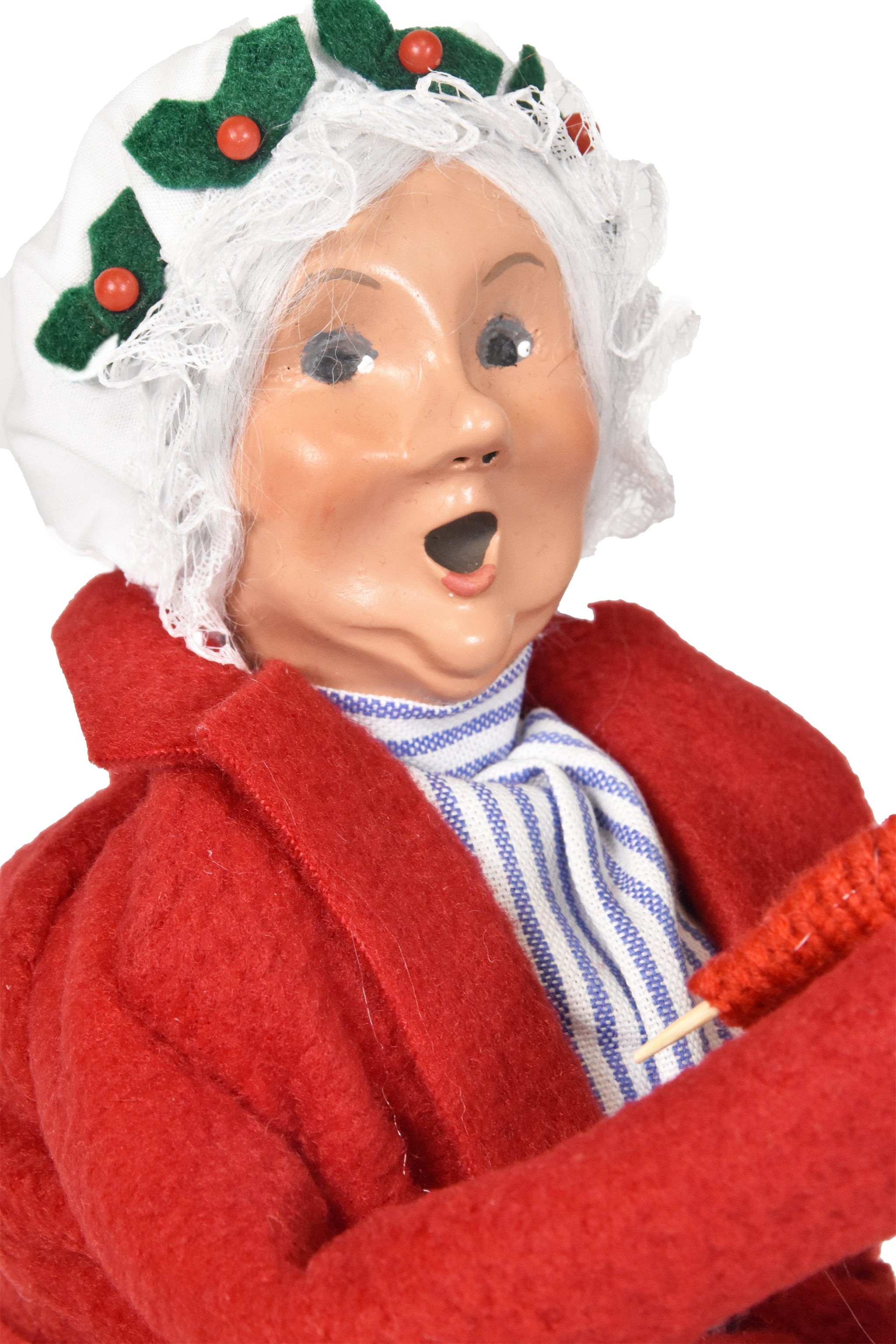 Bedtime Mrs Claus Figurine, Christmas Caroler Doll – Byers' Choice