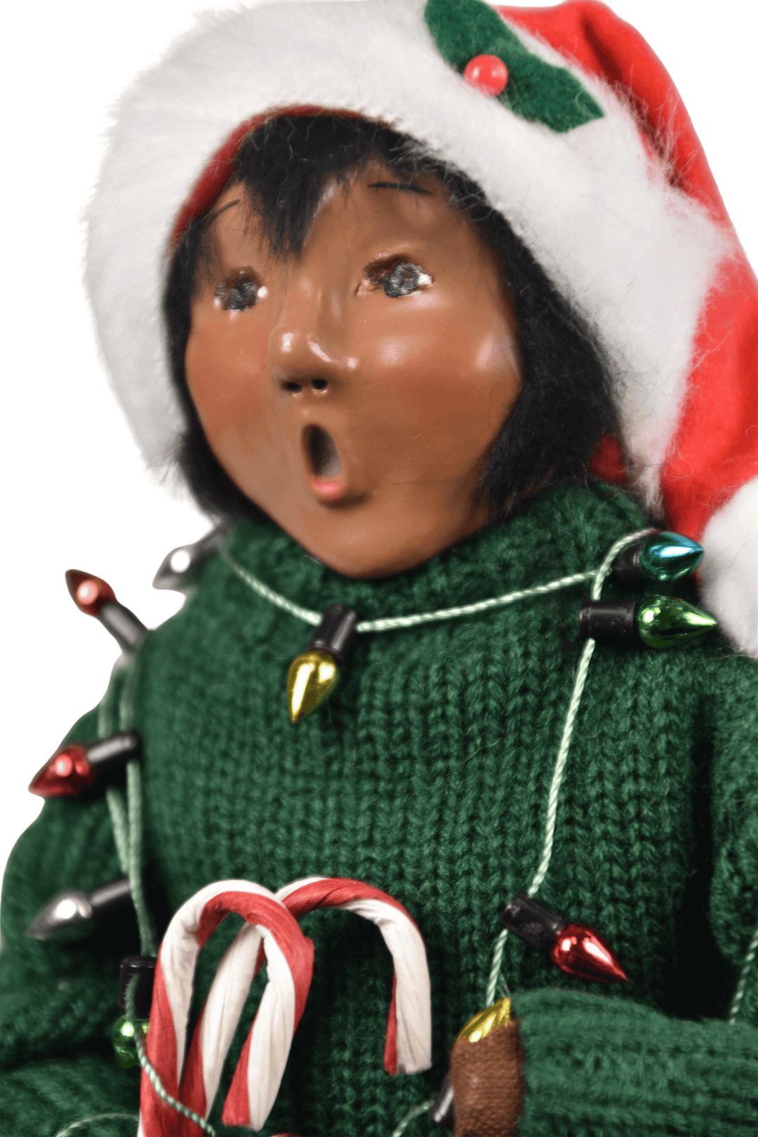 African American Decorating Family Boy
