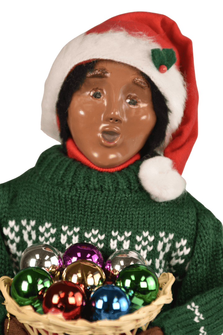 African American Decorating Family Man