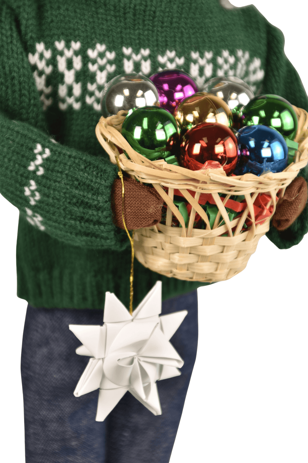 African American Decorating Family Man