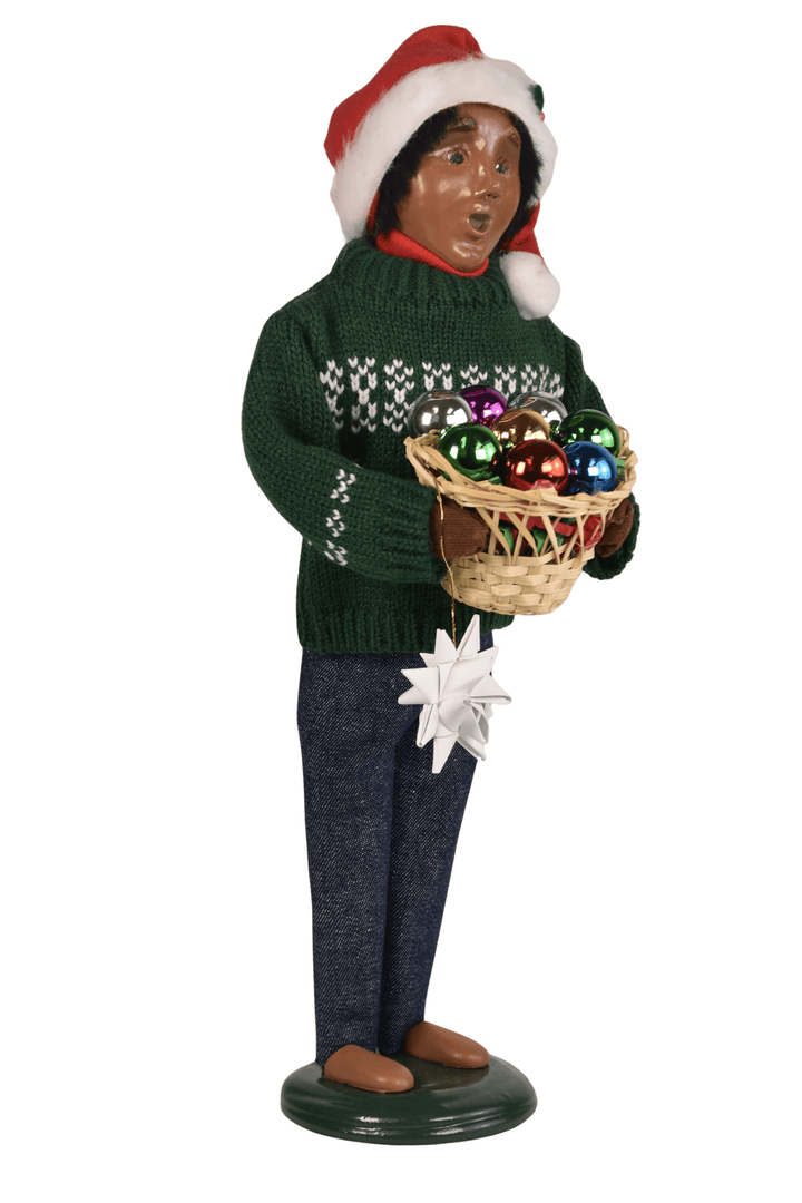 African American Decorating Family Man