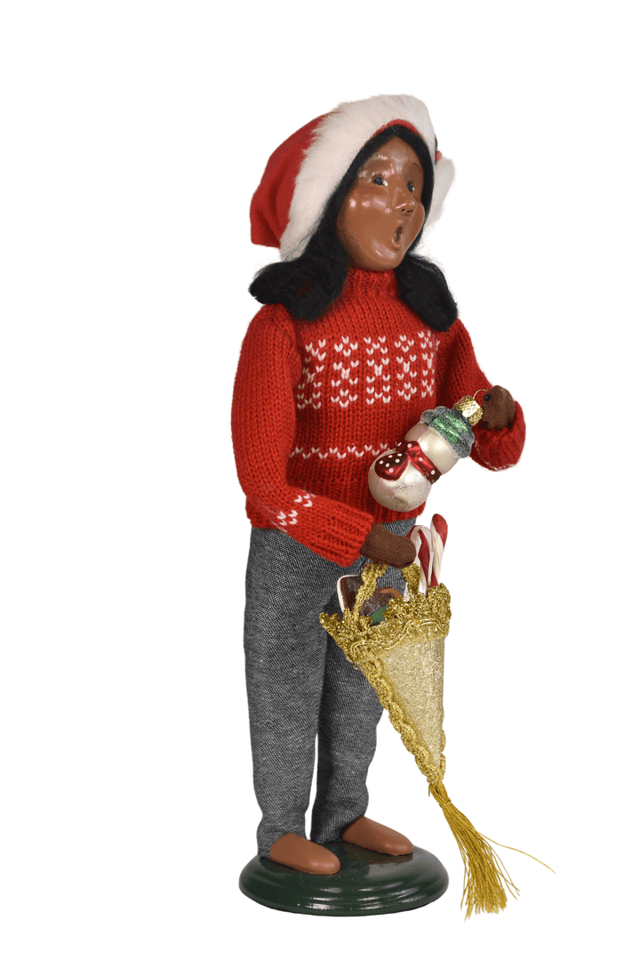 African American Decorating Family Woman