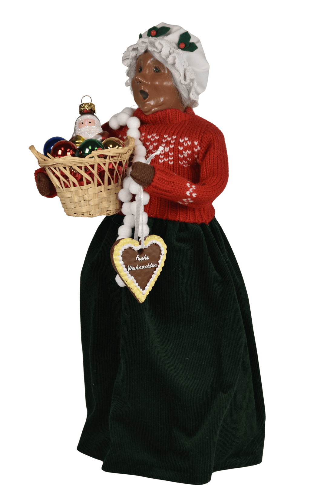 African American Decorating Mrs. Claus