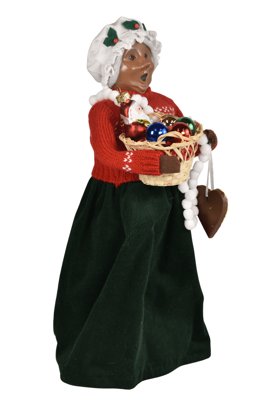 African American Decorating Mrs. Claus