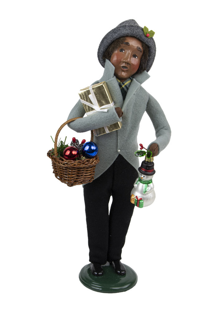 2022  AA Glass Ornament Man