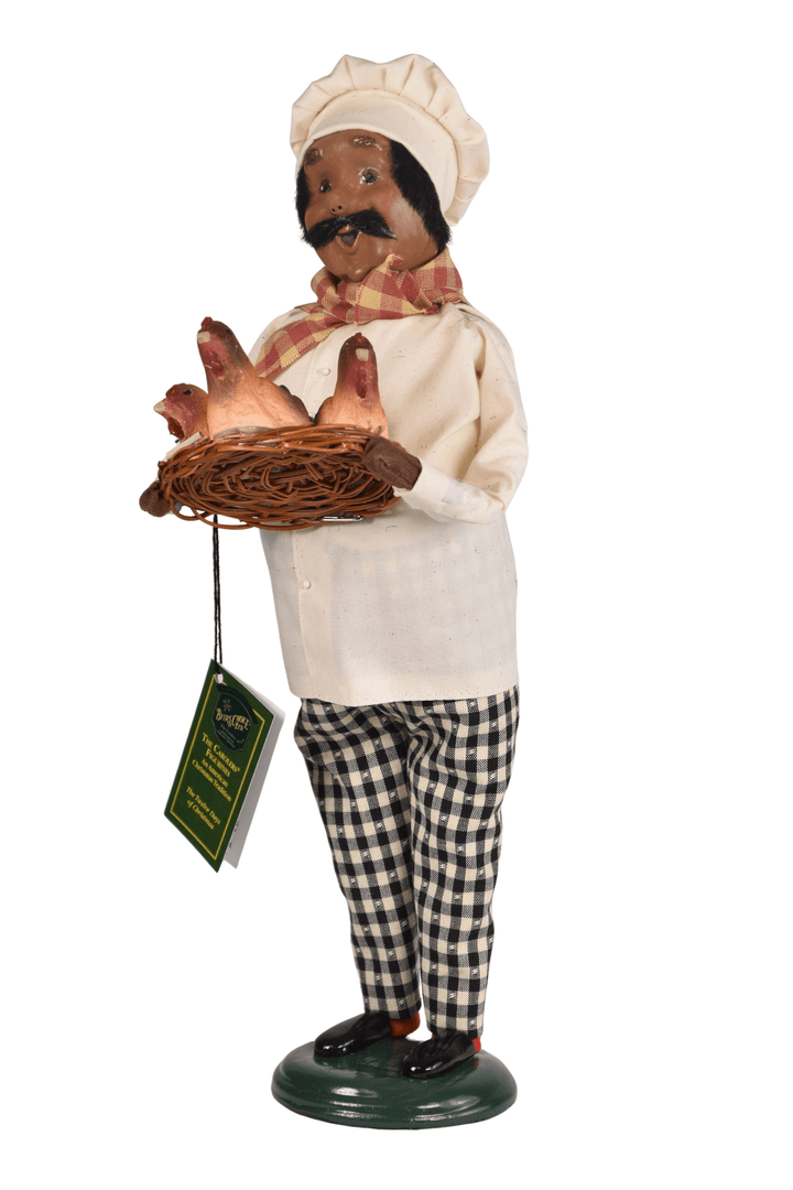 African American 3 French Hens Chef