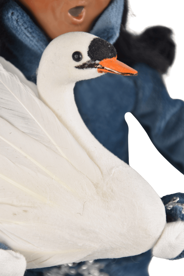 African American 7 Swans A-Swimming