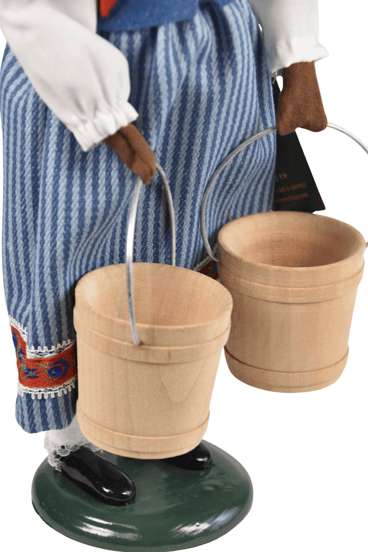 African American 8 Maids A-Milking