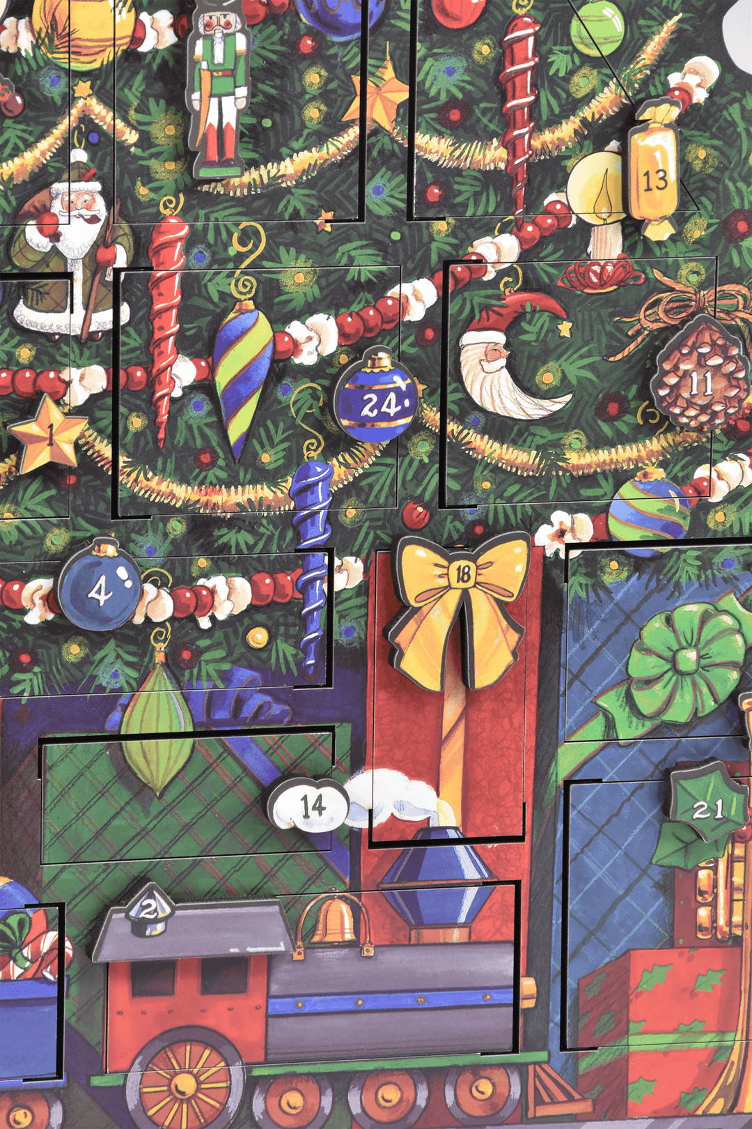 Christmas Tree Advent Calendar