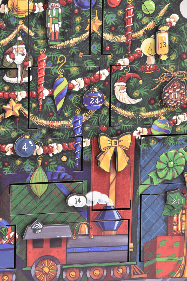 Christmas Tree Advent Calendar